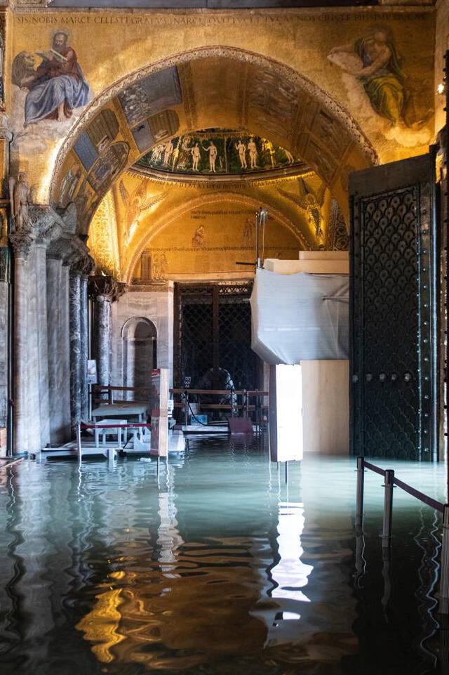 Venecia atraviesa su peor inundación en 53 años [FOTOS]