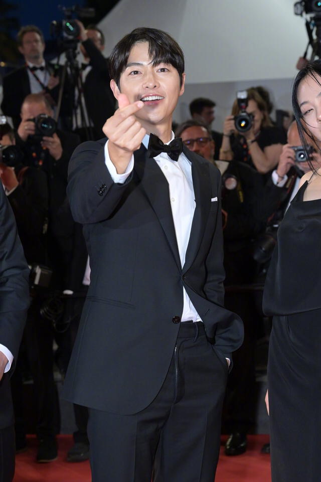  Song Joong Ki en Cannes 2023. Foto: Cannes   