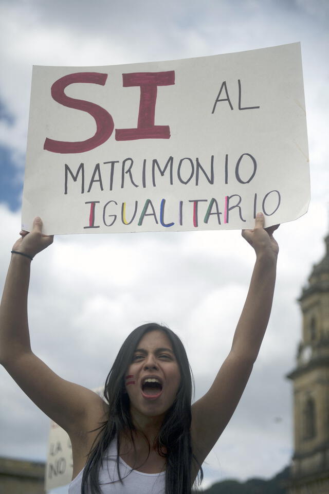  Las personas LGTBI también son discriminadas al no poder acceder al matrimonio igualitario. Foto: La República<br><br>    