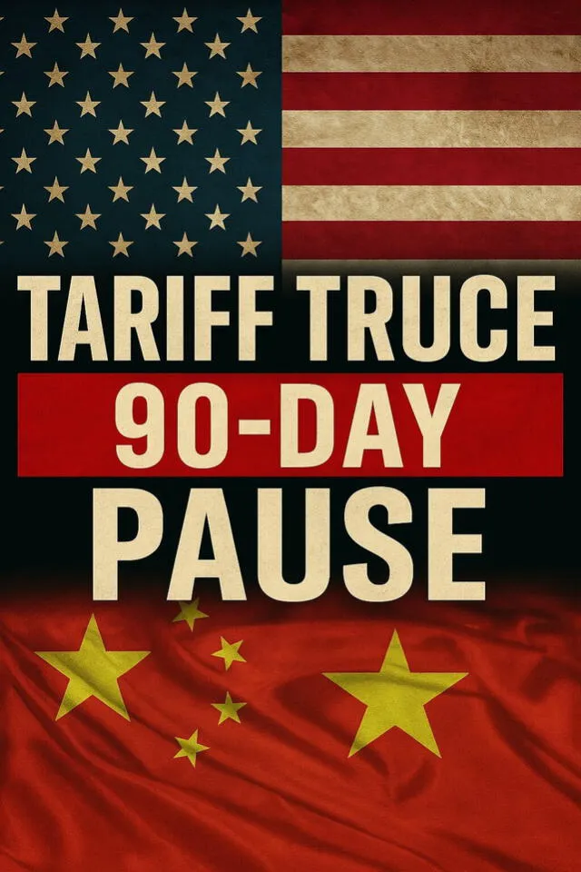 Leaders from the U.S. and China agree to a 90-day pause on new tariffs, offering a brief window for high-stakes trade negotiations. Photo: X Leaders from the U.S. and China agree to a 90-day pause on new tariffs, offering a brief window for high-stakes trade negotiations. Photo: X