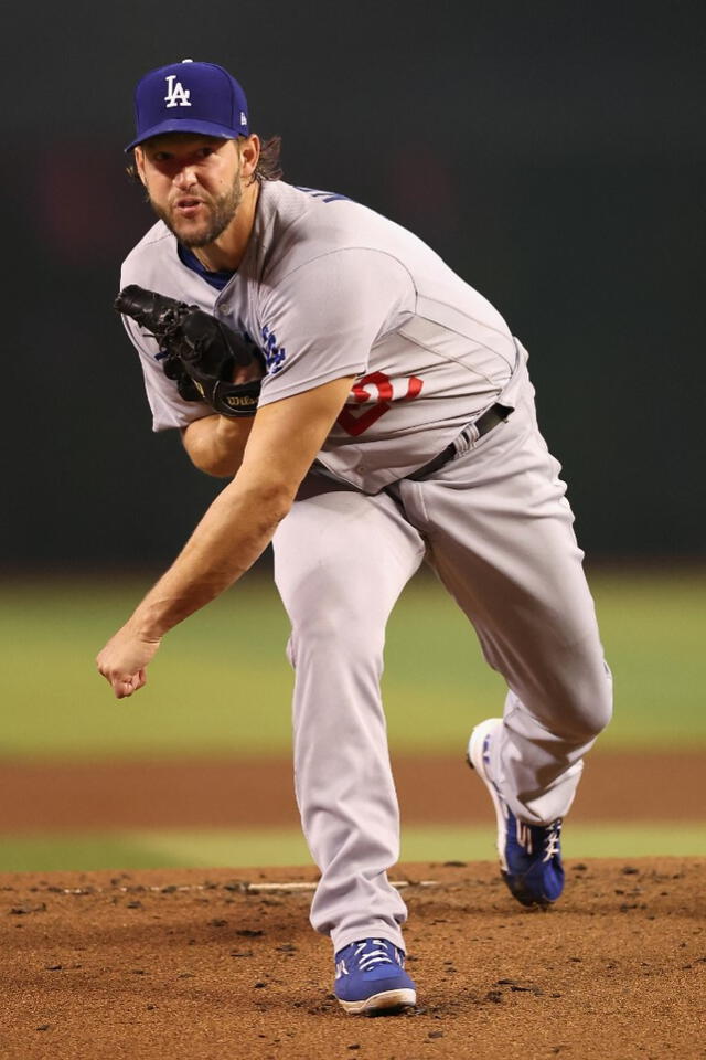 Clayton Kershaw será el pitcher abridor de los Dodgers para el duelo ante los Giants. Foto: AFP   