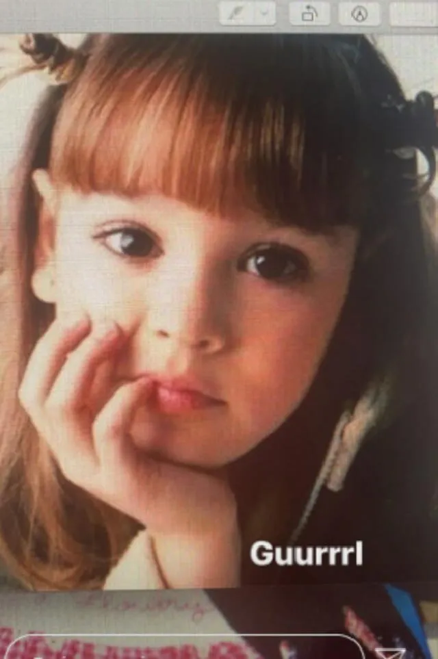 Danna Paola siempre fue una niña coqueta. Danna Paola siempre fue una niña coqueta.