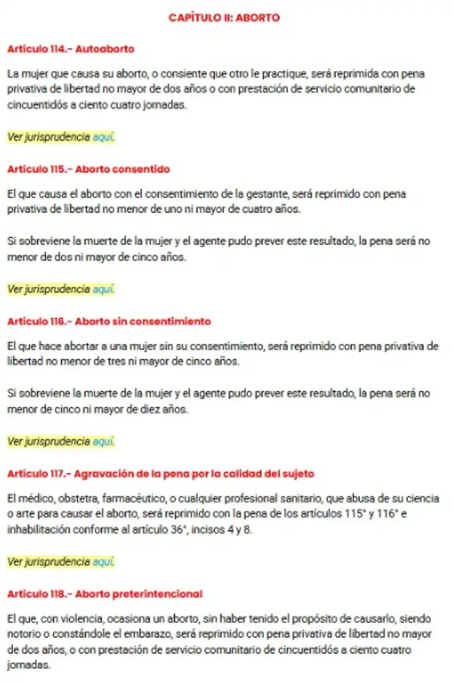  Código Penal. Fuente: LP Derecho   