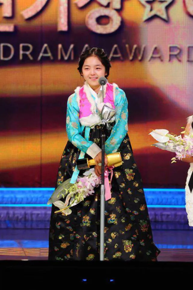 Seo Shin Ae en los KBS Drama Awards del 2009