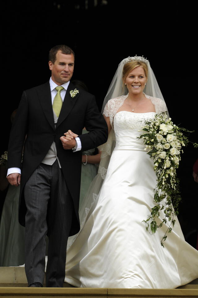 Boda de príncipe Phillips y Kelly. Foto: AFP