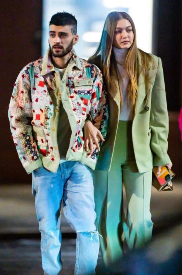 Gigi Hadid y Zayn Malik se lucen junto en calles de Nueva York