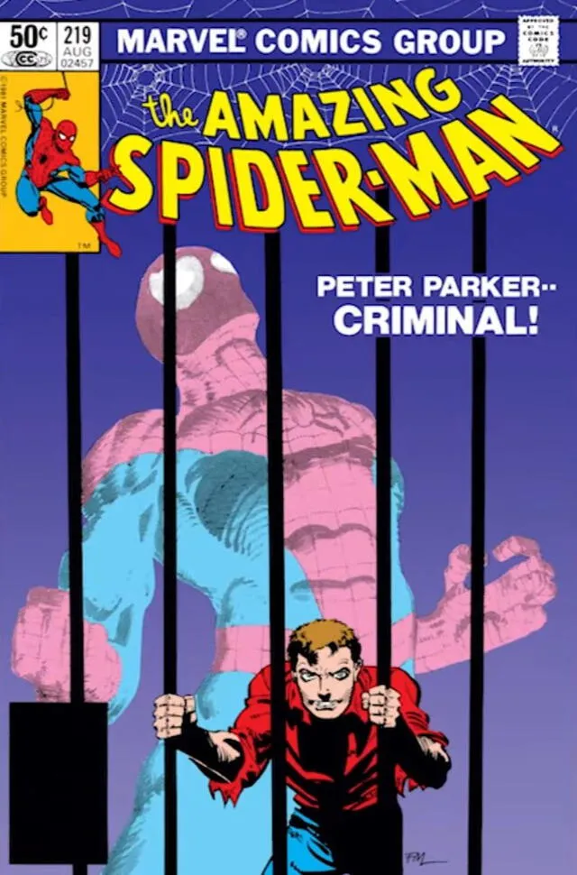 Comic The Amazing Spider-man #219 con Matt Murdock, Daredevil. Foto: captura de Youtube