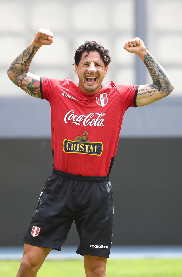 Gianluca Lapadula. Foto: Selección Peruana Twitter
