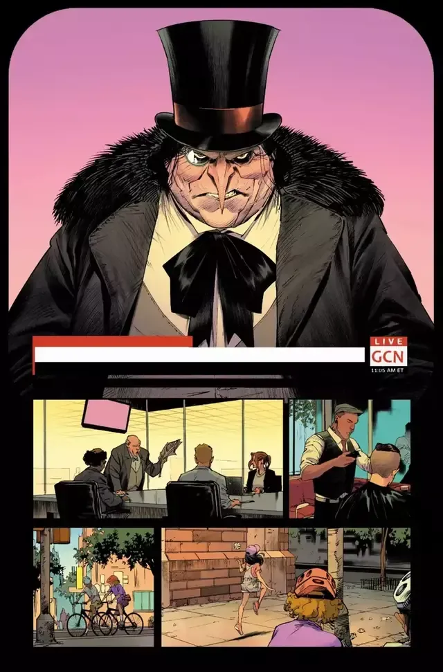 Página de The Gotham City Villains Anniversary Giant #1. Foto: DC Comics
