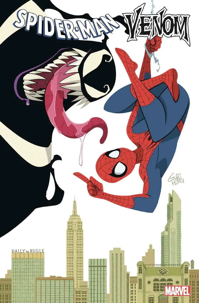 Spider-Man y Venom, la nueva miniserie. Foto: Cinemascomic