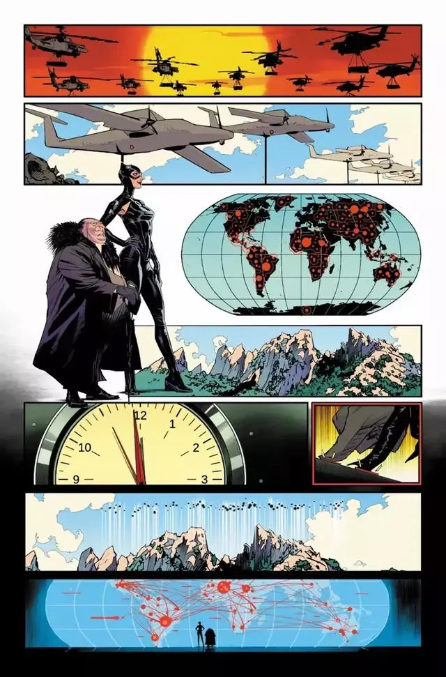 Página de The Gotham City Villains Anniversary Giant #1. Foto: DC Comics