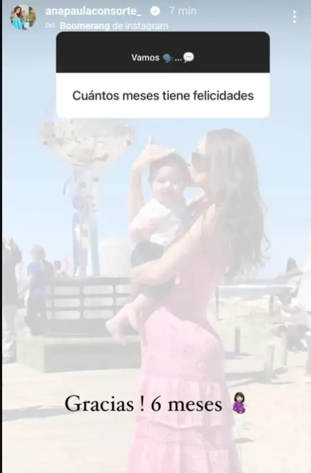 Ana Paula Consorte precisó cuántos meses tiene de gestación. Foto: Instagram/Ana Paula Consorte  