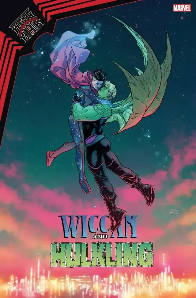 Wiccan y Hulkling son dos Young Avengers del UCM. Foto: Marvel Comics