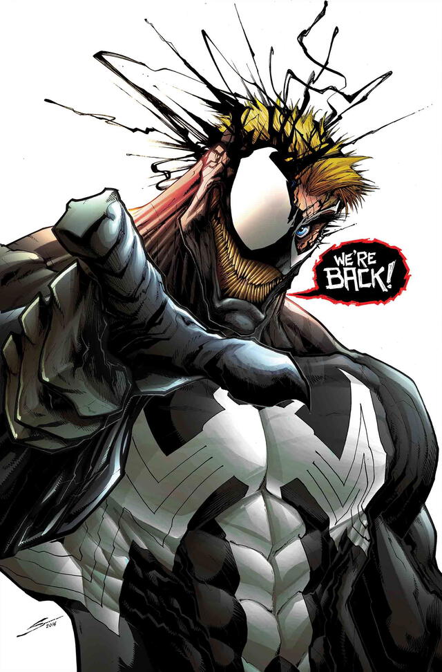 Brock es el anfitrión de Venom más conocido y querido por los lectores de cómics.