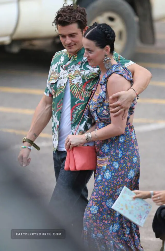 Katy Perry y Orlando Bloom en Hawaii