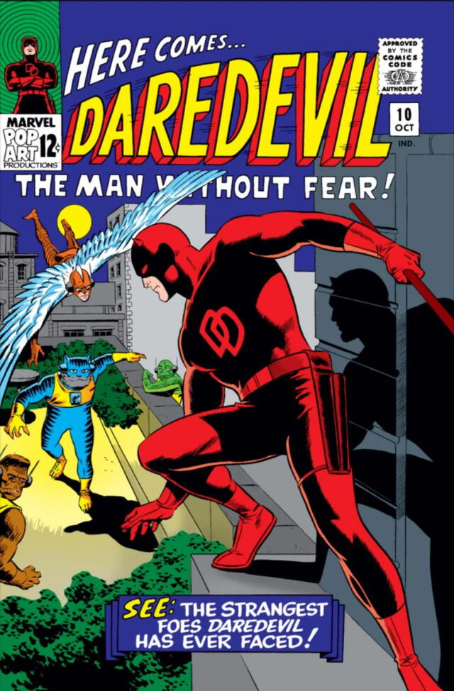 Daredevil, traje rojo