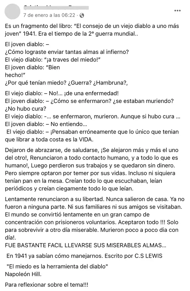 Foto: captura en Facebook