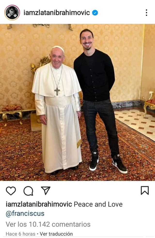 Foto: Ibrahimovic/Instagram