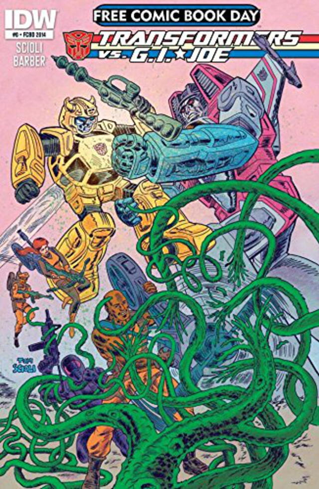 Transformers vs G.I. Joe. Foto: Amazon