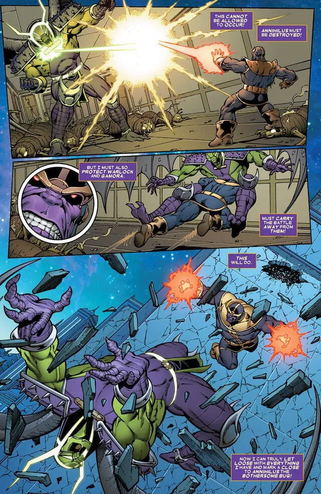 Annihilus podría traer a la vida al poderoso Thanos.