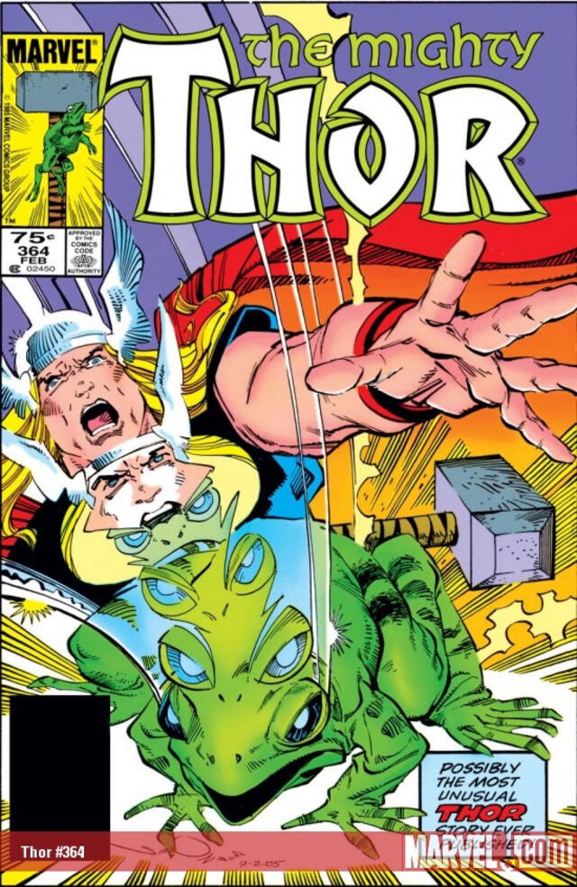Thor #364. Foto: Marvel Comics