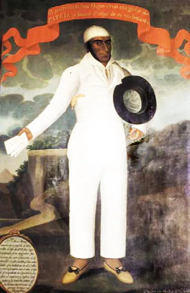 Retrato de José Olaya. Foto: pintor José Gil de Castro