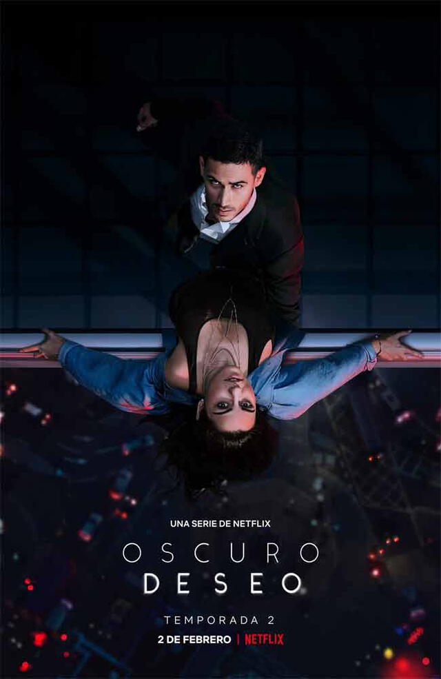 Maite Perroni y Alejandro Speitzer viven un tóxico romance en Oscuro deseo. Foto: Netflix.