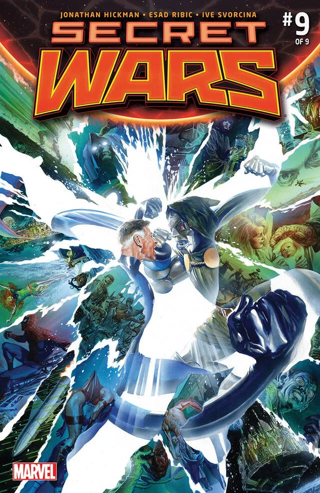 Portada de 'Secret wars 9'. Foto: Marvel Comics