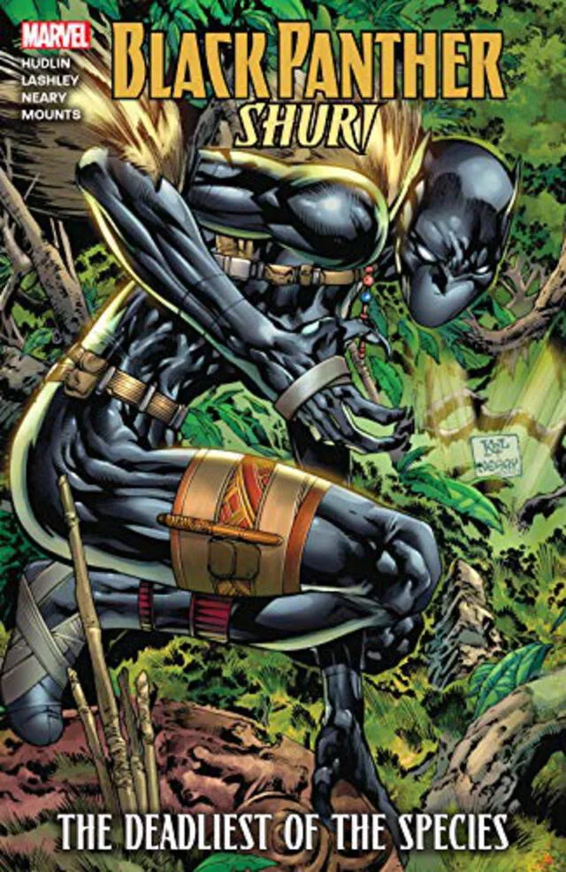 Shuri podría ser la candidata ideal para liderar Black Panther - Crédito: Marvel Cómics