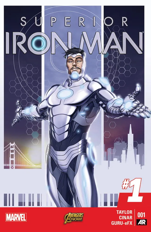 Superior Iron Man fue creado por Tom Taylor y Yildiray Cinar. Foto: Twitter/Tom Taylor