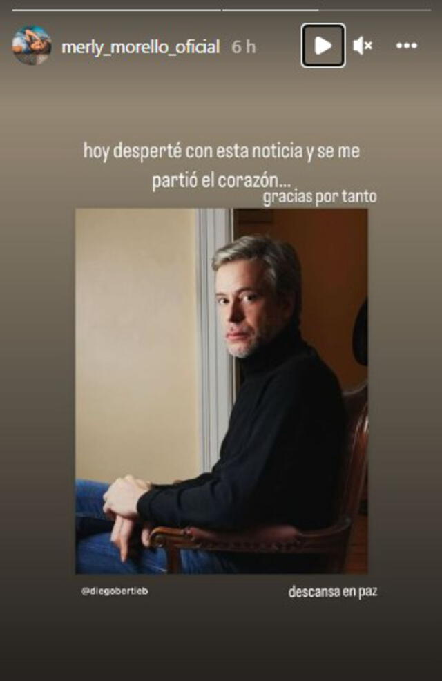 Elenco de “De vuelta al barrio” se despide del actor con emotivos mensajes. Foto: captura/Instagram Merly Morello
