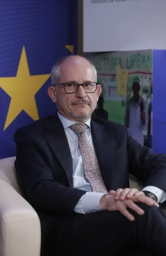 Embajador de la Unión Europea Jonathan Hatwell. Foto: Marco Cotrina Embajador de la Unión Europea Jonathan Hatwell. Foto: Marco Cotrina