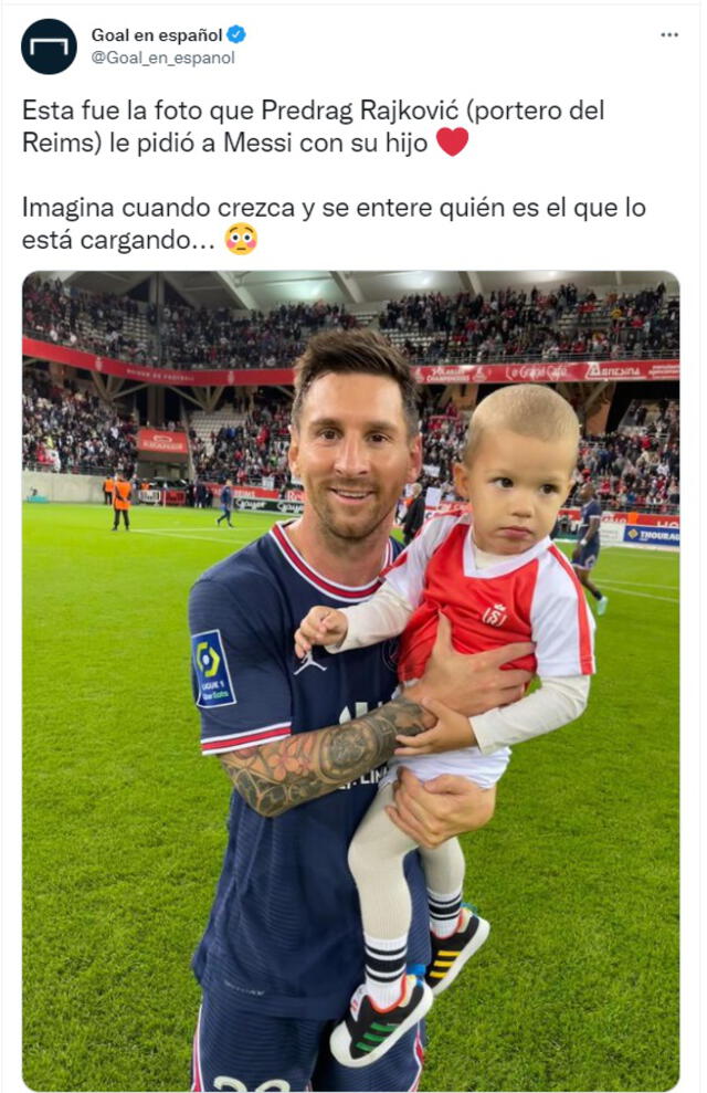 Lionel Messi volvió a jugar un partido oficial tras la Copa América. Foto: captura Twitter