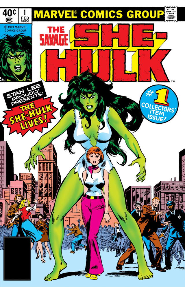 "She-Hulk" compartió un QR para acceder a un cómic oficial. Foto: Marvel cómics