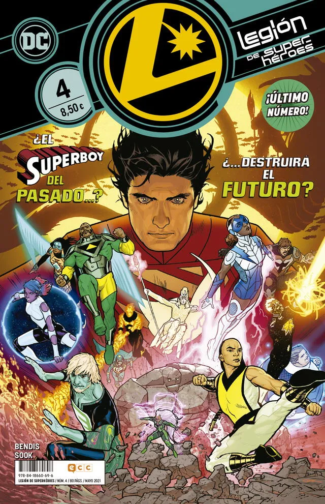 En un principio la Liga de Superhéroes estaba estrechamente asociado con la encarnación original de Superboy. Foto: DC comics.