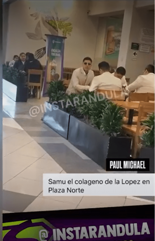 Paul Michael es captado sin la compañía de Pamela López. Foto: Instarándula.    