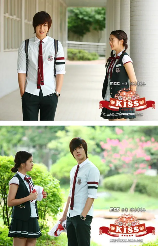 Kim Hyun Joong  y Jung So Min protagonizaron el dorama Playful Kiss (MBC, 2010)