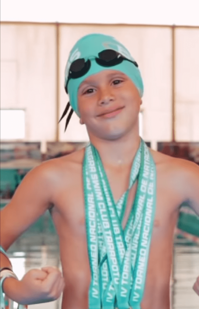   Fabio Isaac also stands out in swimming, as it already has 27 gold medals. Photo: Instagram/@soyfabioisaac 