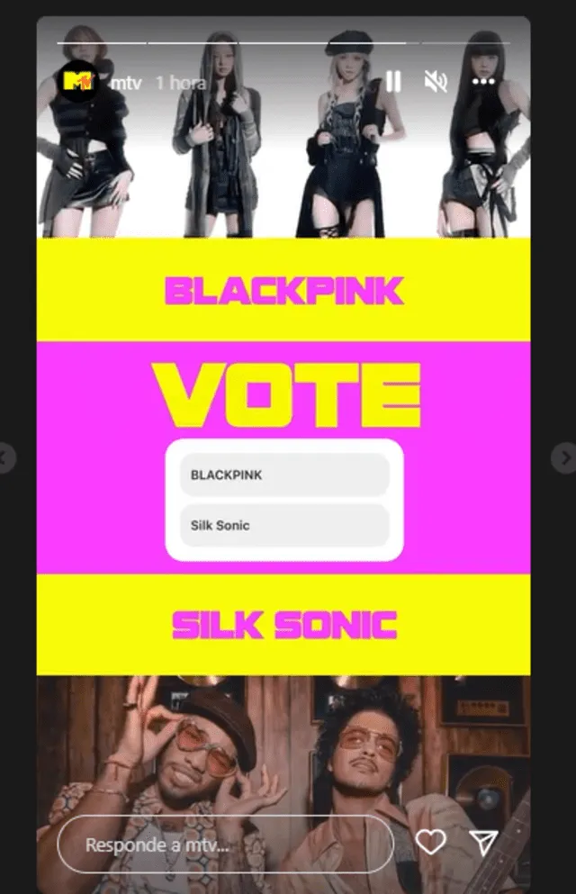 BTS, BLACKPINK, grupo, MTV VMAs 2022, vote