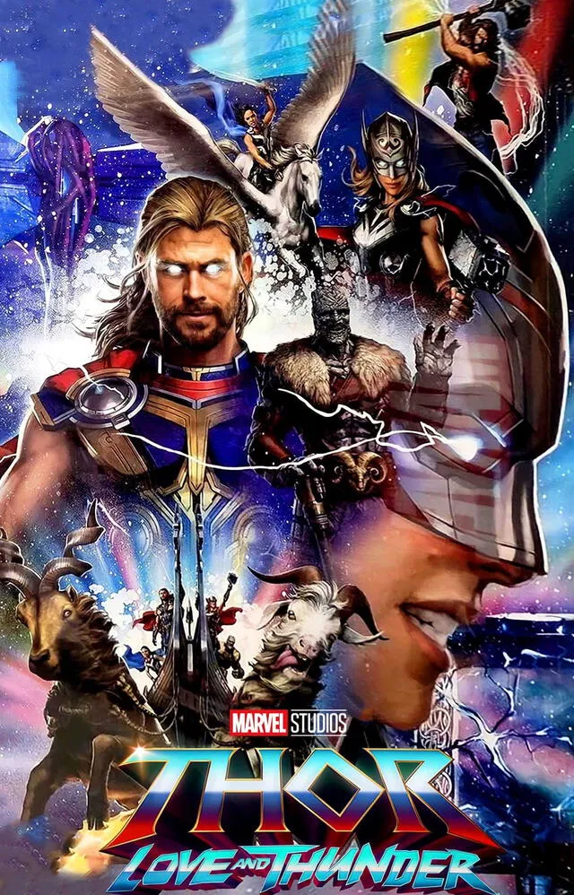 Poster no oficial de Thor 4. Foto: Twitter - @RPK_NEWS1