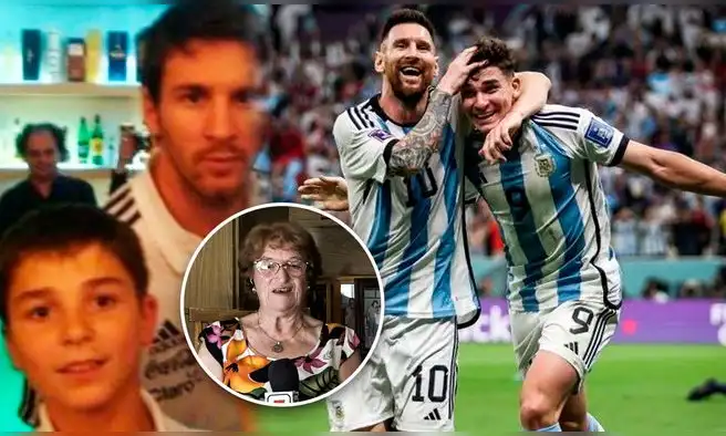 Abuela de Julián Álvarez: “El sueño de él era llegar a la selección y jugar con Messi”