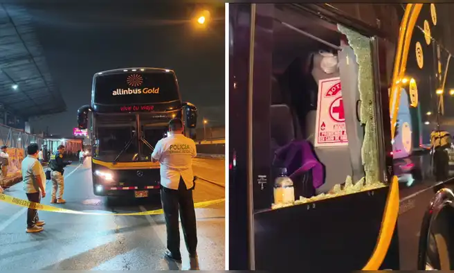 Chofer de Allinbus queda en UCI tras ser baleado luego de salir del Terminal Terrestre de Plaza Norte en SMP Chofer de Allinbus queda en UCI tras ser baleado luego de salir del Terminal Terrestre de Plaza Norte en SMP