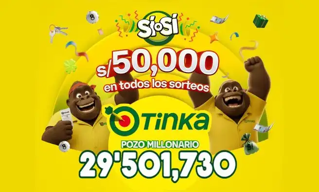 Resultados de La Tinka del miércoles 23 de septiembre: números ganadores, premios del Pozo Millonario, boliyapa, S/50.000 y más Resultados de La Tinka del miércoles 23 de septiembre: números ganadores, premios del Pozo Millonario, boliyapa, S/50.000 y más