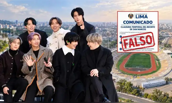 BTS en Perú: Municipalidad Metropolitana de Lima desmiente cierre del estadio de San Marcos a horas del esperado concierto