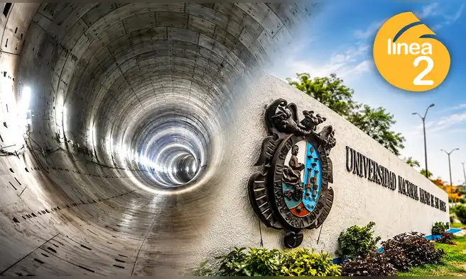 A un paso de terminarse: la estación San Marcos de la Línea 2 del Metro alcanza el 96% en obras civiles y busca beneficiar a 45 mil universitarios