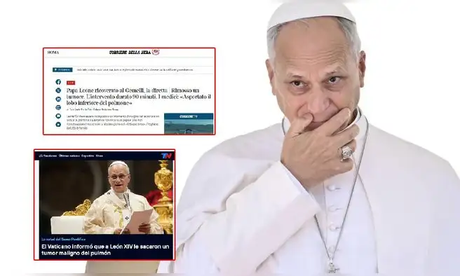 Papa León XIV: así reaccionó la prensa internacional tras ser operado por un tumor cancerigeno Papa León XIV: así reaccionó la prensa internacional tras ser operado por un tumor cancerigeno