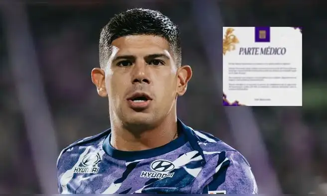 Alianza Lima confirmó la lesión de Esteban Pavez: volante chileno sufrió un desgarro y será baja en los próximos partidos Alianza Lima confirmó la lesión de Esteban Pavez: volante chileno sufrió un desgarro y será baja en los próximos partidos