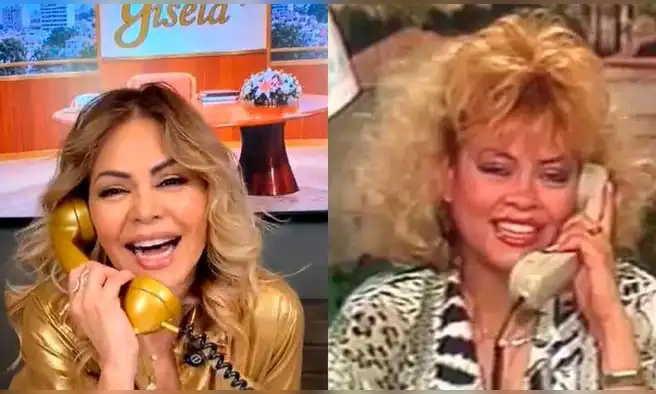 ¡A 39 años de su estreno! Gisela Valcárcel sorprende al reestrenar 'Aló Gisela' con regalo de hasta S/1.000 a su público ¡A 39 años de su estreno! Gisela Valcárcel sorprende al reestrenar 'Aló Gisela' con regalo de hasta S/1.000 a su público