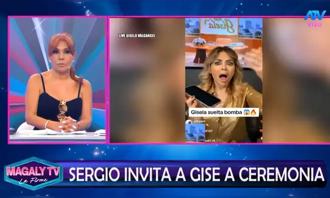Magaly Medina estalla contra Gisela Valcárcel por revelar que Sergio George la invitó a los Grammy: “¿No sé qué le pasa?”