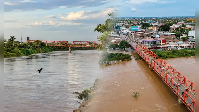 Efectos de El Niño en la cuenca Puyango: río Tumbes eleva peligrosamente su volumen tras lluvias intensas